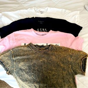 Popular Girl Cropped shirt Bundle